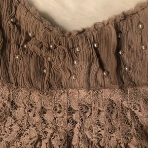 Intuitions Dress sz. 12 tan/beige